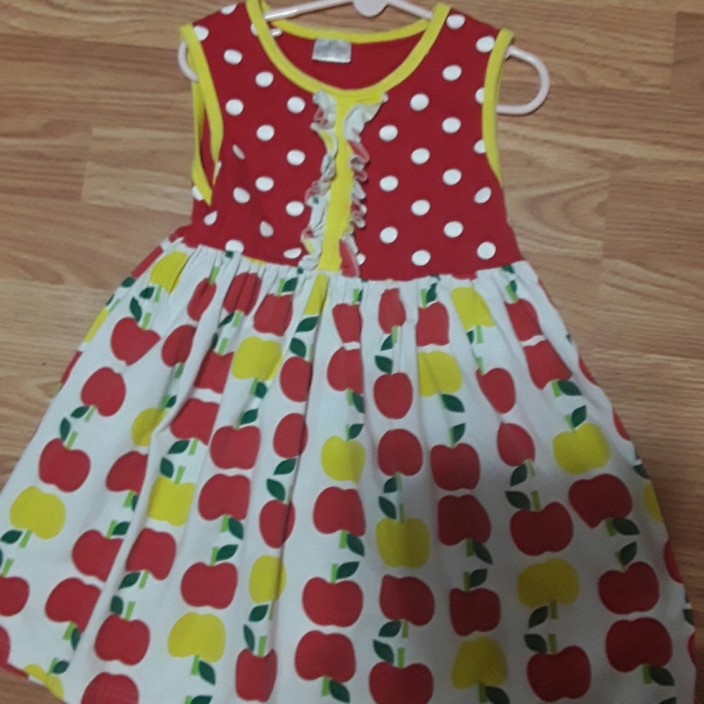 Girls Apple Dress 5/6